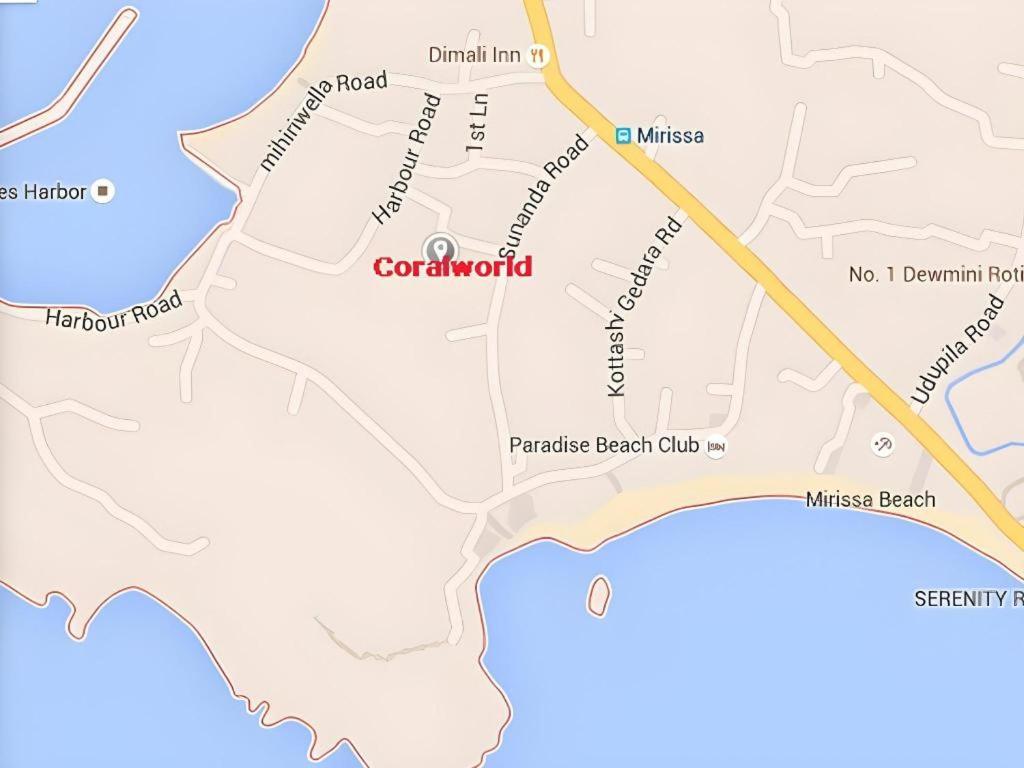 Coralworld Hotel Mirissa Εξωτερικό φωτογραφία